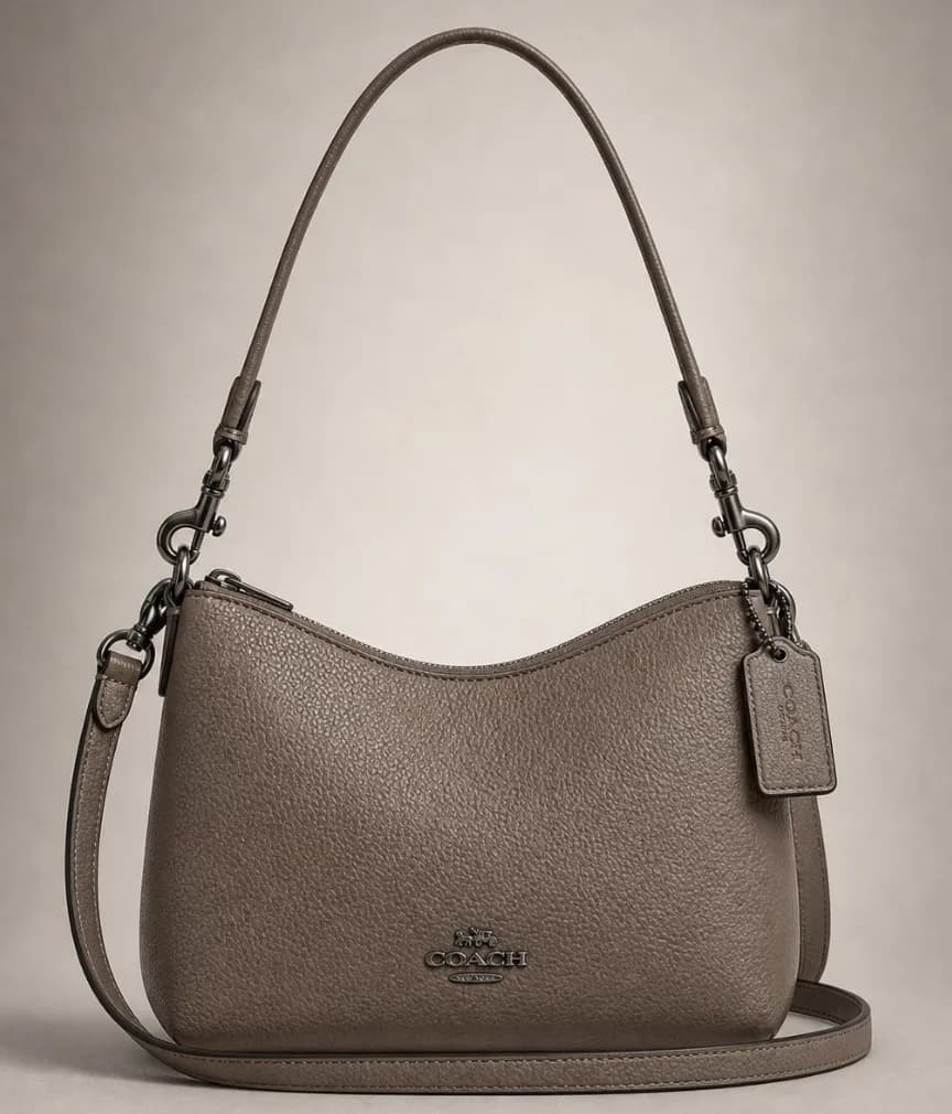 Coach Laurel Shoulder Bag 19 in Taupe